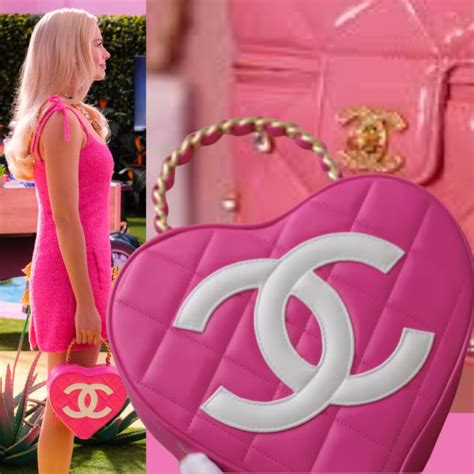 barbie chanel bag heart price|chanel bag barbie movie.